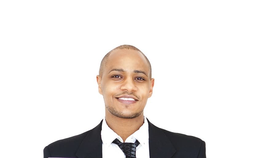 Selbstbewusstsein leidet durch Haarausfall - Geschäftsmann