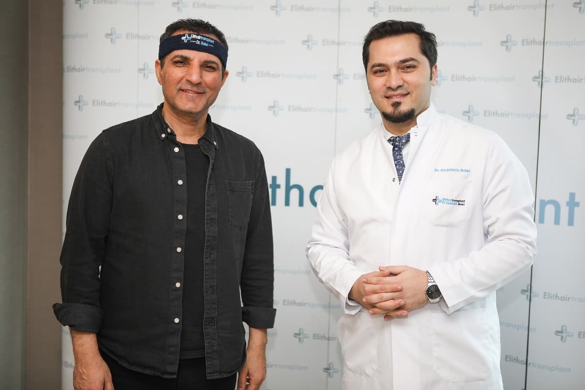 Rafet El Roman hat eine Haartransplantation bei Dr. Balwi durchfürhen lassen.