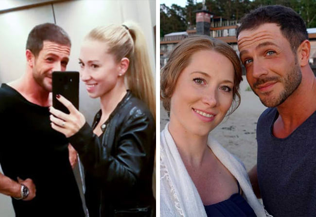 Vorher nachher Saphir Haartransplantation mit 3500 Grafts bei Patient Simon Teichmann nach 3 Monaten