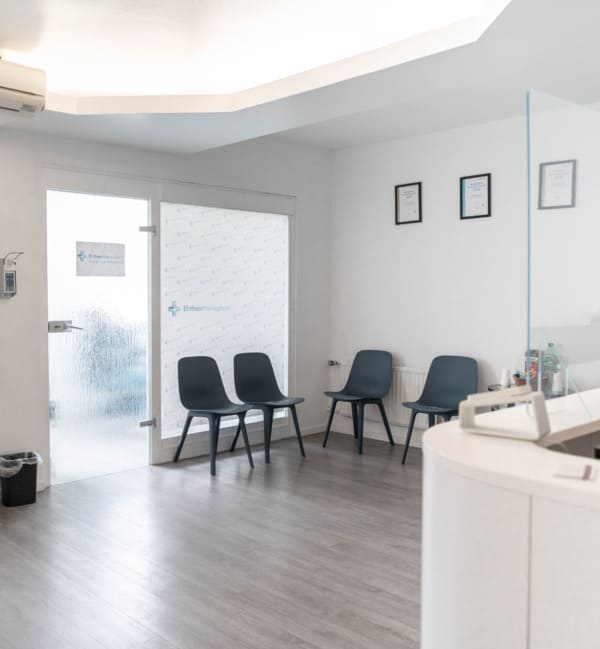 Der Elithair Wartebereich für die Haartransplantation in Düsseldorf