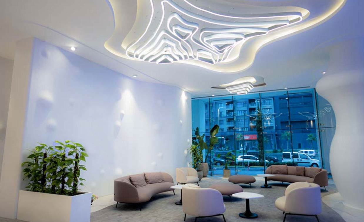 Der Eingangsbereich der Haartransplantation Klinik von Elithair