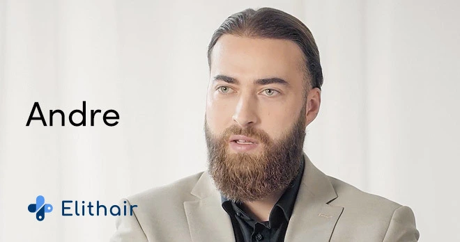 Thumbnail des Testimonal Video von Patient Andre fuer die Haartransplantation in der Türkei