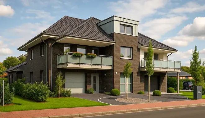 Bild zeigt die seitliche Außenansicht der Elithair Praxis für PRP Behandlungen und Haartransplantation Beratung in Hannover