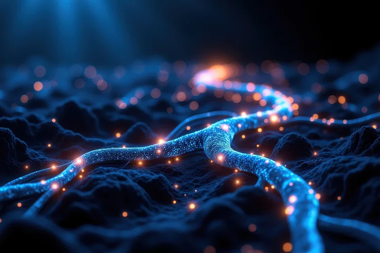 Visualisierung leuchtender biologischer Strukturen