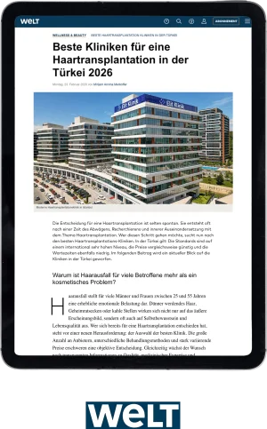 Elithair Artikel in Die Welt